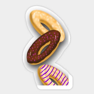 Anytime for donuts Sticker